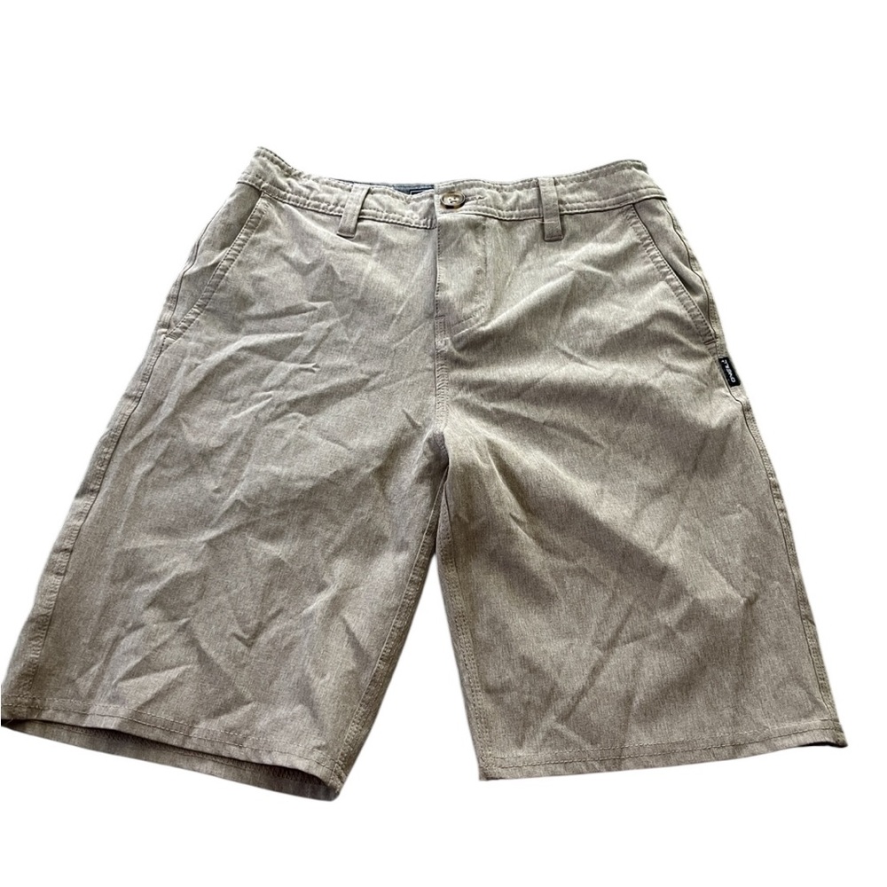 O’Neill Mens Hybrid Tan Board Shorts Size 26